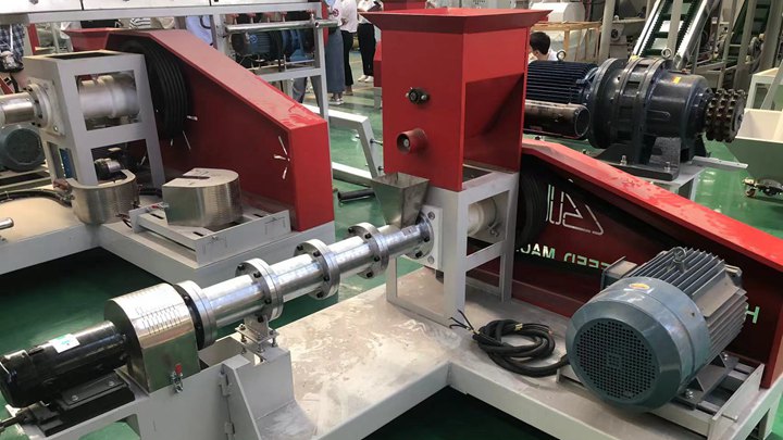 dry type Walleye feed making machine in the Philippines